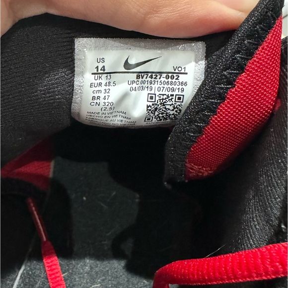 Nike LeBron Witness 4 Gym Red Men’s 14 - Picture 7 of 7